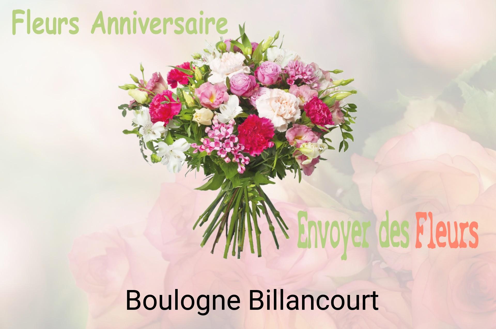 Bouquet de fleurs d’anniversaire livré à Boulogne-Billancourt